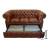 Sofa Windsor Chesterfield 3-osobowa - 100% skóra naturalna